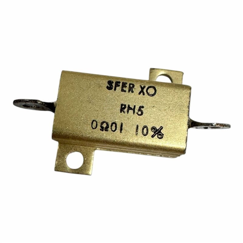RH5 Sfernice Power Aluminum Wirewound Resistor 0.01Ohm 0R01 5W 10%