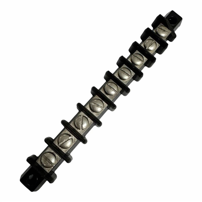 Connector Terminal Block 9 Position Screw Type 125x17mm