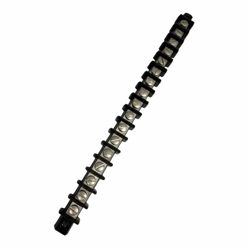 Connector Terminal Block 17 Position Screw Type 220x17mm