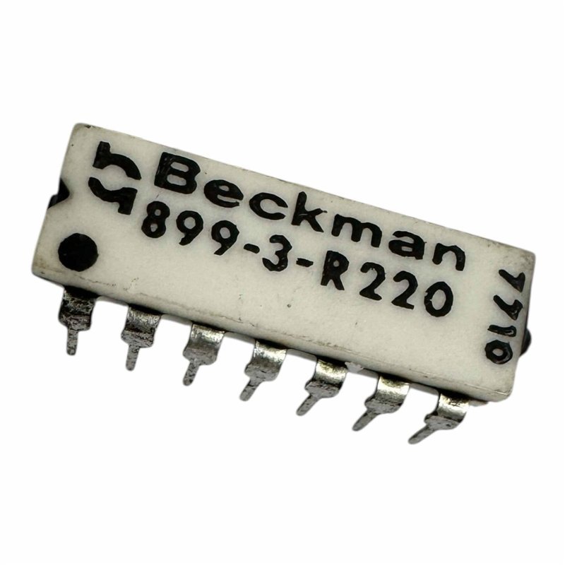 899-3-R220 7 Position 7 Pin Network Resistor 220R 220Ohm