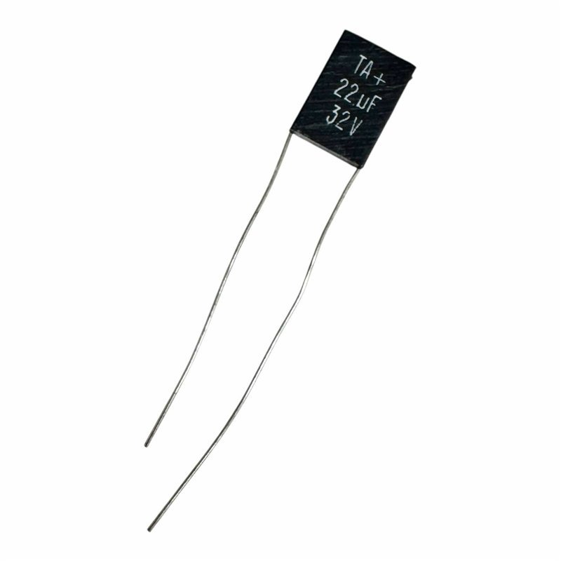 Capacitor Radial Tantalum Polarized 22uF 32V 20%