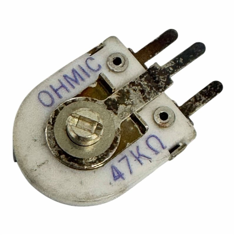 Ohmic horizontal Potentiometer 47Kohm 47K 20%