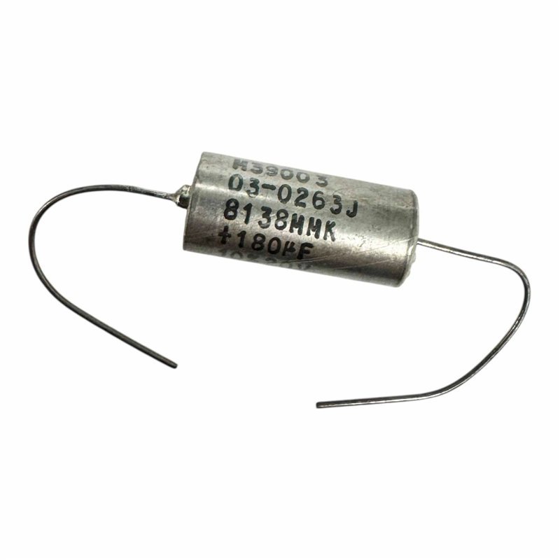 M39003/03-0263 Kemet Capacitor Axial Tantalum 180uF 20V 10%
