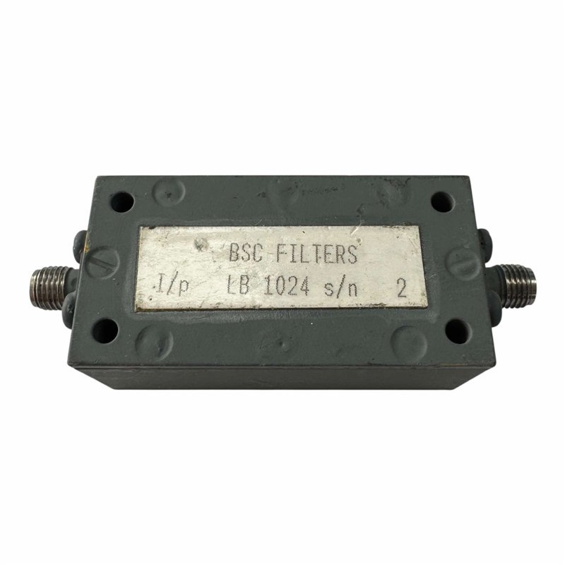 LB1024 BSC Filters RF Filter Bandpass BPF Microwave SMA(f) 107-109.5Mhz
