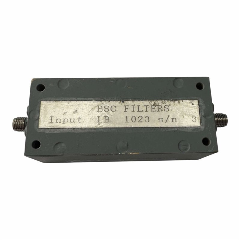 LB1023 SN3 BSC Filters RF Filter Bandpass BPF Microwave SMA(f) 22.7-23.3Mhz