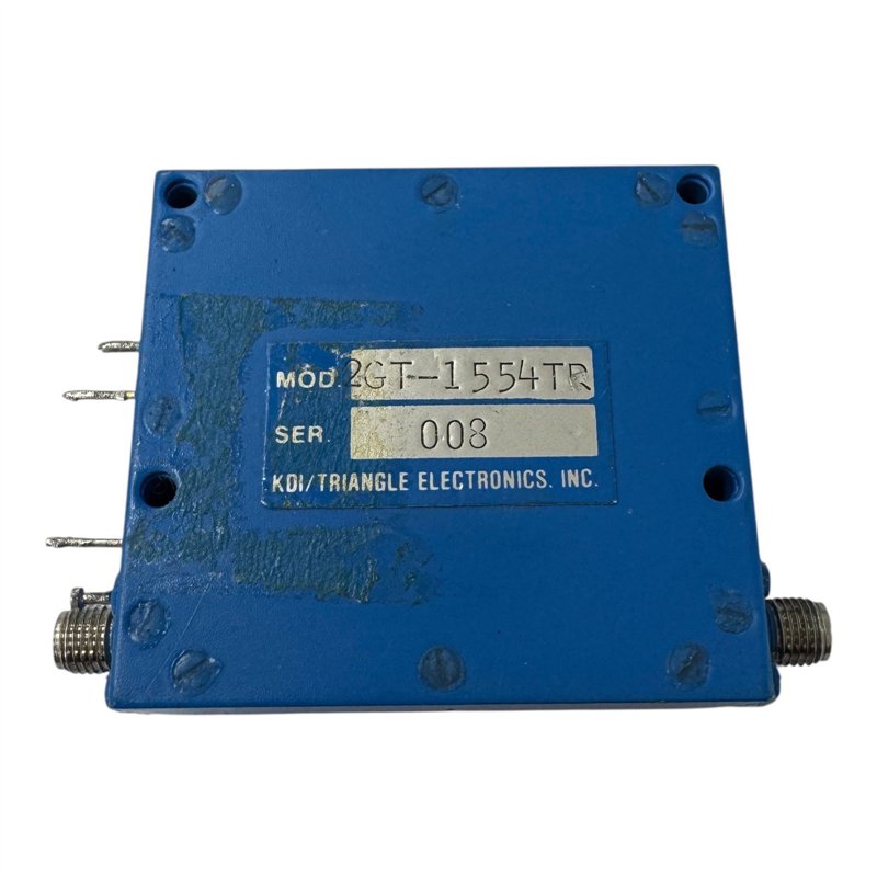 2GT-1554TR Triangle Microwave RF Pin Diode Attenuator 15V 0-5V 2.5-18Ghz 0-64db