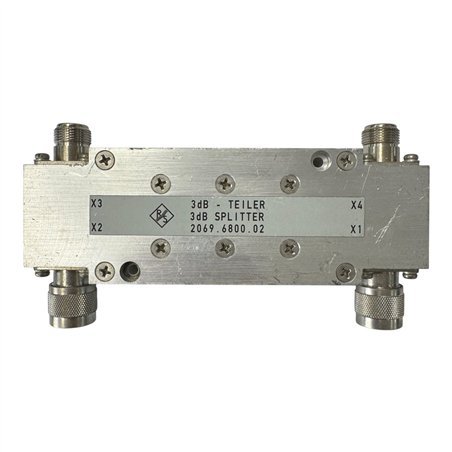 2069.6800.02 Rohde Schwarz Power Splitter 3db N type UHF
