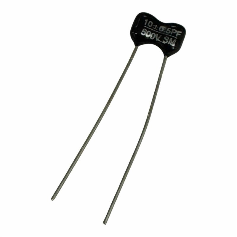 Sangamo Capacitor Radial Silver Mica Film 10pF 500V 10%