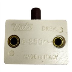 Veto Momentary Snap Action Pushbutton Micro Switch 6A/250Vac