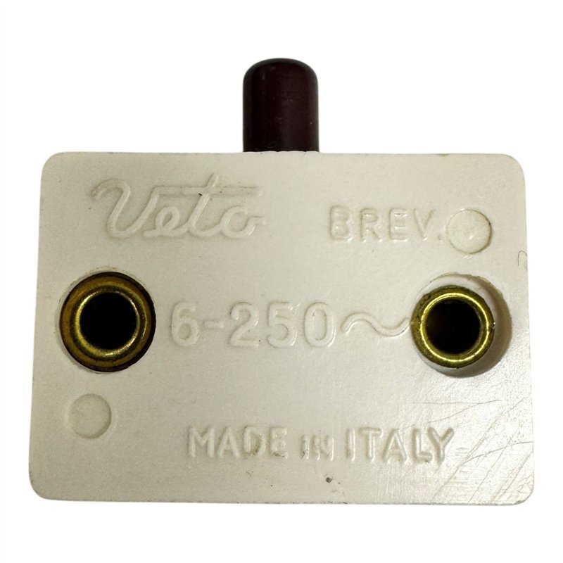 Veto Momentary Snap Action Pushbutton Micro Switch 6A/250Vac