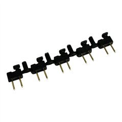 144-534 Black Isolated Jumper Connector 2 Pin