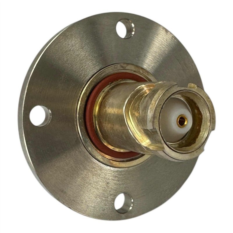 BN655039 RF Coaxial Connector 4-Hole Panel Mount Circular