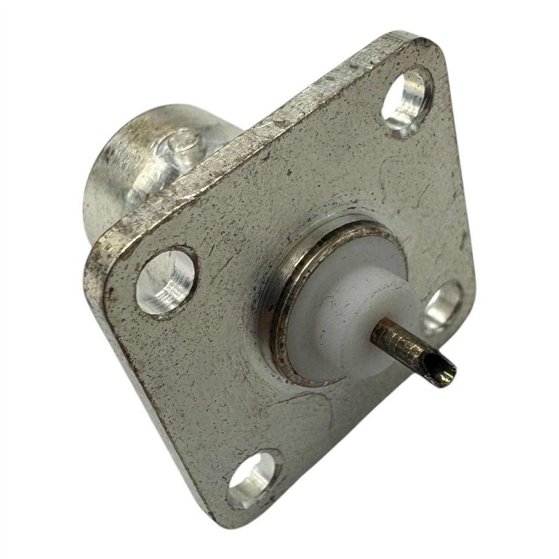 C4/7H Transradio Coaxial Connector Type C Female 75Ohm 4-Hole Panel Mount 5935-99-913-8550