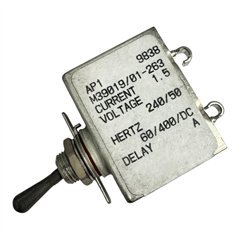 M39019/01-263 Airpax Hydraulic Magnetic Circuit Breaker Single Pole 50A