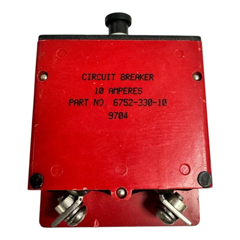 6752-330-10 Klixon 3 Pole Circuit Breaker 10A