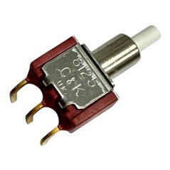 8125 C&K Momentary Snap Action Pushbutton Swtich SPDT NC-NO-C  0-4VA