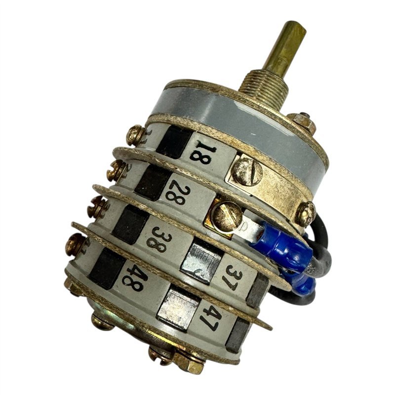 31904LT Electro Switch Rotary Switch 10A 125Vac 15A 500Vac 5930-00-214-0431