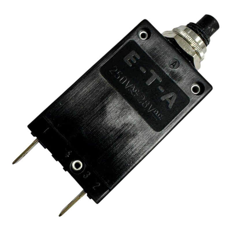 45-700-IG1-P10 ETA Thermal Circuit Breaker Single Pole 15A 28Vdc