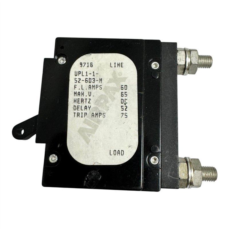 UPL1-1-52-603-M Airpax Circuit Breaker 50A 65V