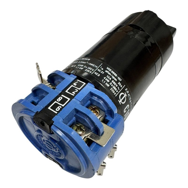 C10 D-0191-600 Kraus Naimer Rotary Switch 10A