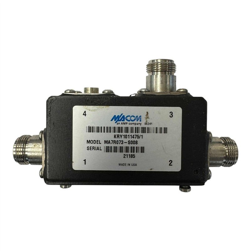 MA7R073-S008 Coaxial Circulator Dual Junction 850-975Mhz Isolation 50db N Type Female