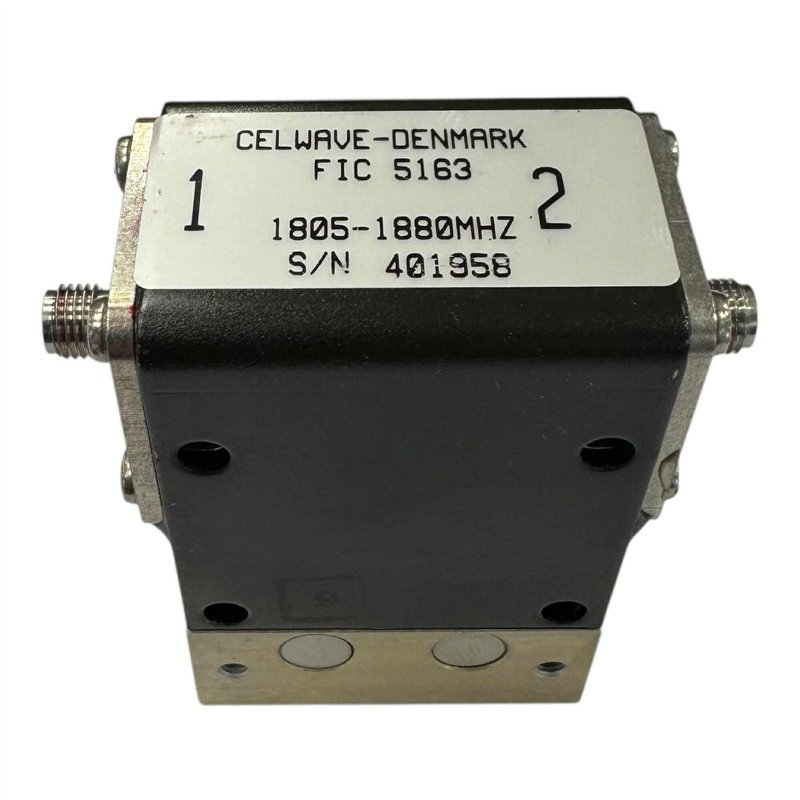 FIC 5163 Celwave Coaxial Circulator Dual Junction 1805-1880Mhz 50W SMA Female