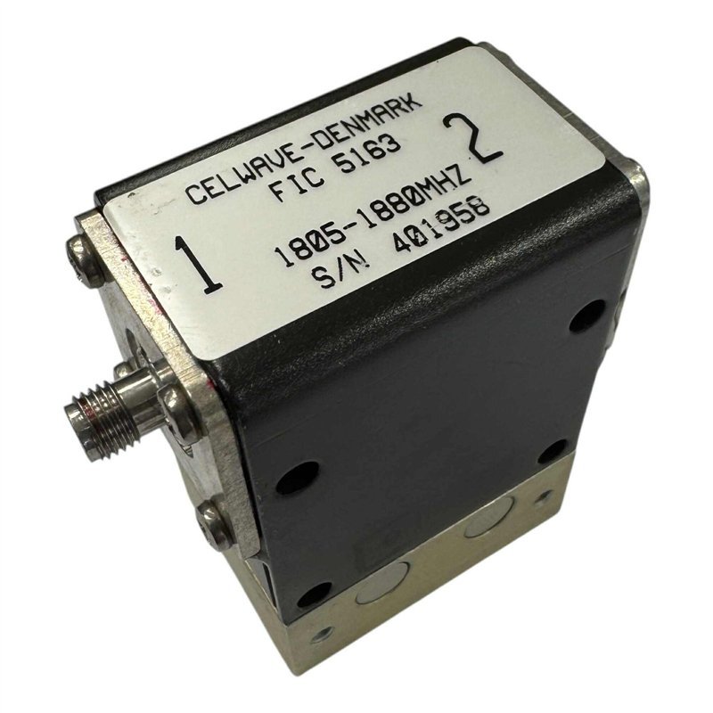 FIC 5163 Celwave Coaxial Circulator Dual Junction 1805-1880Mhz 50W SMA Female
