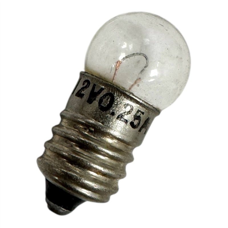 E10 Type Bulb Lamp 12V 0.25A