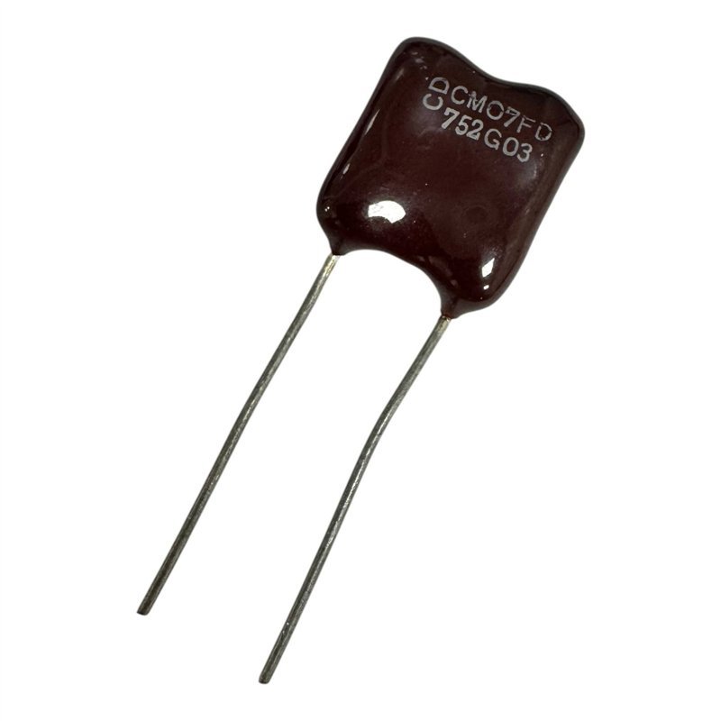 CM07FD752G03 Cornell Dubilier Capacitor Mica Film 7.5nF 500V 2%