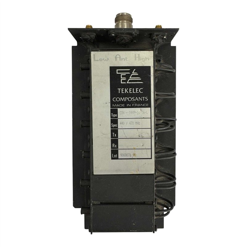 CDW-0449-10-06-L Tekelec RF Duplexer UHF 440/470Mhz