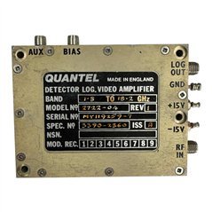 2722-04 Quantel Detector Log. Video Amplifier 15V 1800-18200Mhz