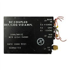 3390/885C DC Coupled Detector Log Video Amplifier 15V SMA