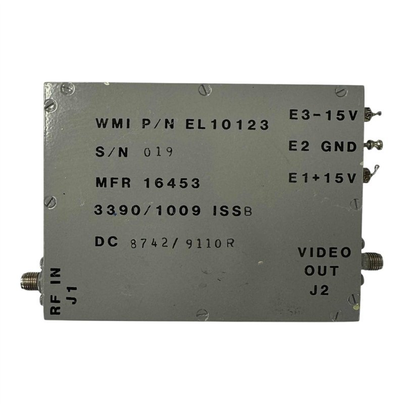 EL10123 3390/1009 WMI Log Video Amplifier 15V SMA