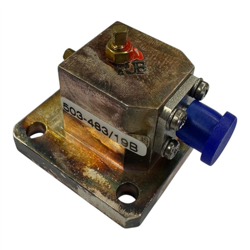 503-483/19B Waveguide to Coaxial Adaptor WR62 WR-62 to SMA Female