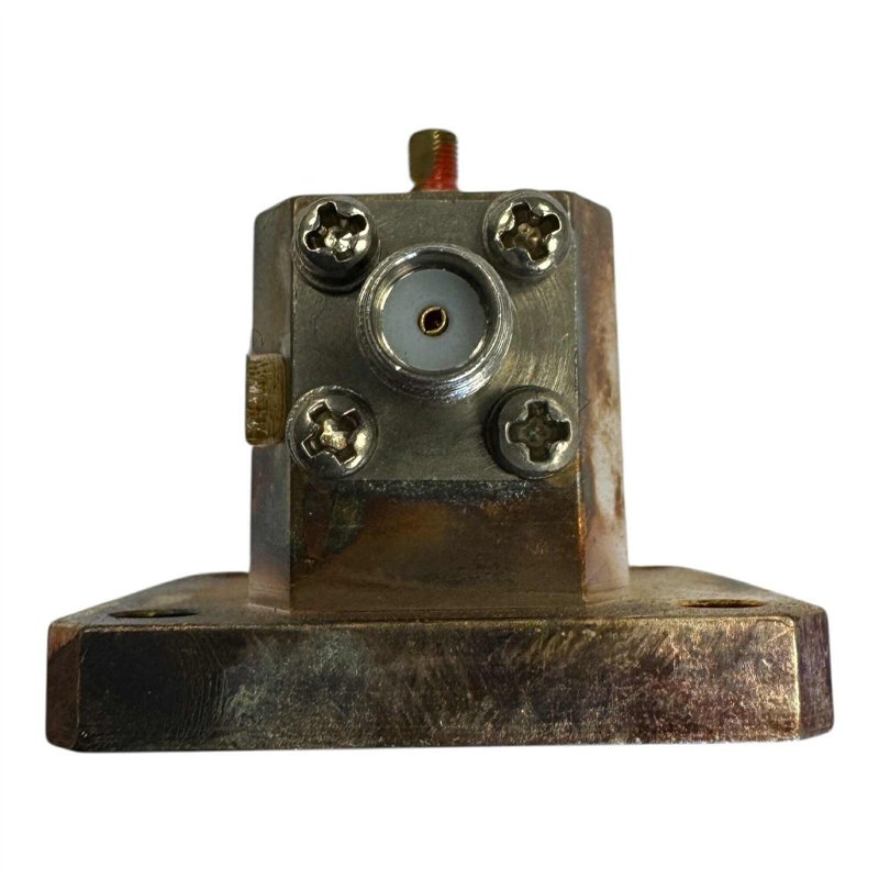 503-483/19B Waveguide to Coaxial Adaptor WR62 WR-62 to SMA Female