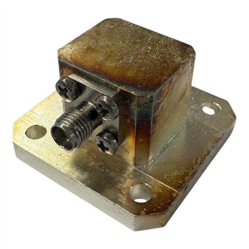 9062 Waveguide to Coaxial Adaptor WR75 WR-75 to SMA Female
