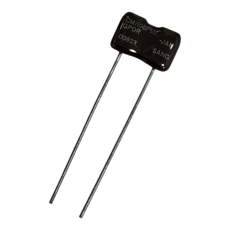 CMR06F511GPDR Cornell Dubilier Capacitor Mica Film 510pF 500V 2%