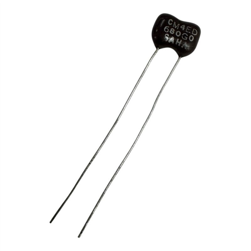 CM04ED680G03 Saha Capacitor Mica Film 68pF 500V 2%