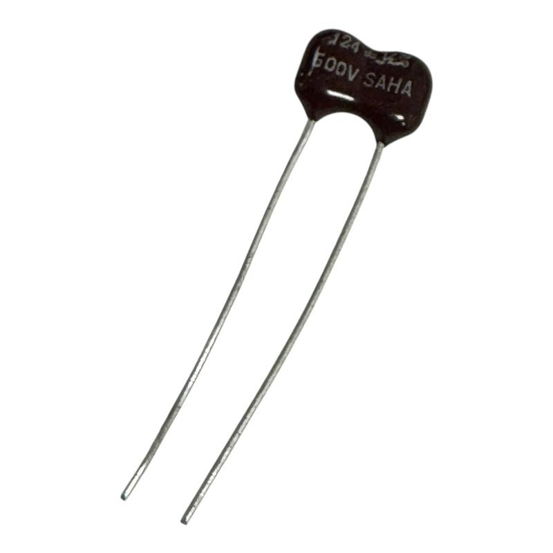 Capacitor Mica Film 124pF 500V 0.5%