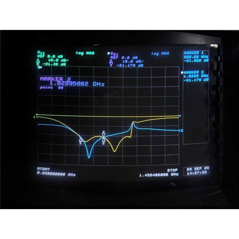 1000-A Coaxial Isolator 900-1000Mhz N Type 100W