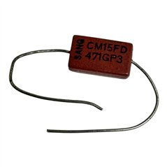 CM15FD471GP3 Sangamo Capacitor Axial Mica Film 470pF 500V