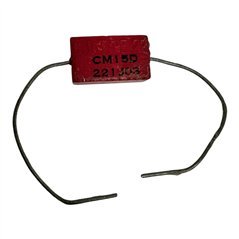 CM15D221J03 Sangamo Capacitor Axial Mica Film 220pF 500V