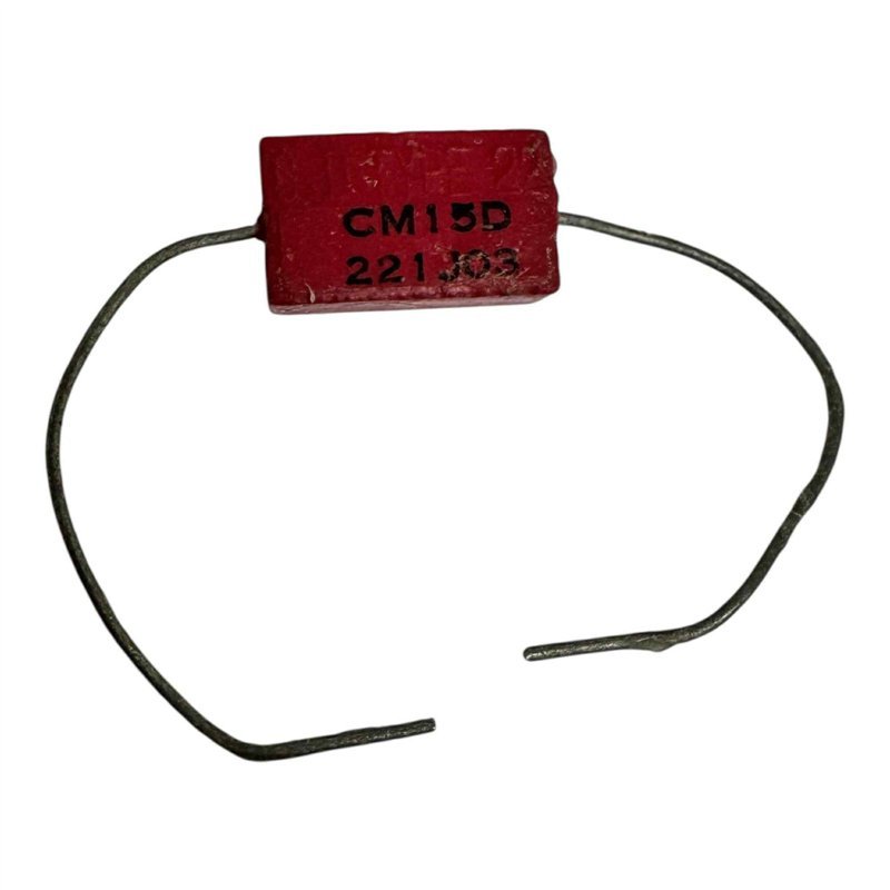 CM15D221J03 Sangamo Capacitor Axial Mica Film 220pF 500V