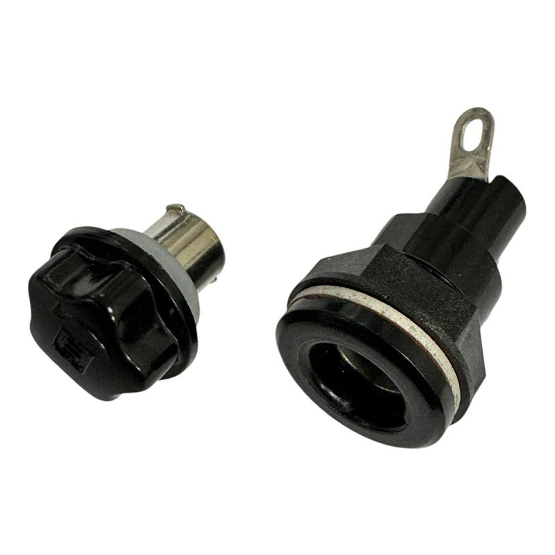 0031.1001 Schurter Fuse Holder Panel Mount For 5x20mm Fuse 6.3A 250Vac