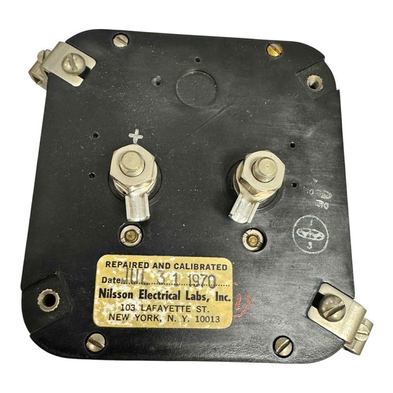 Model 741 Weston Analog Panel Meter Ammeter 0-500mA 102.5x108.5mm