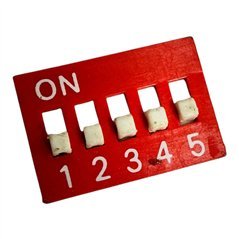 DIP Slide Switch 5 Position