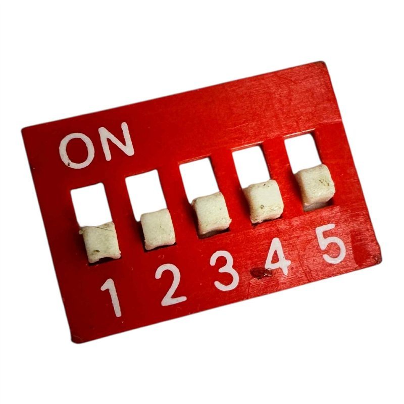 DIP Slide Switch 5 Position