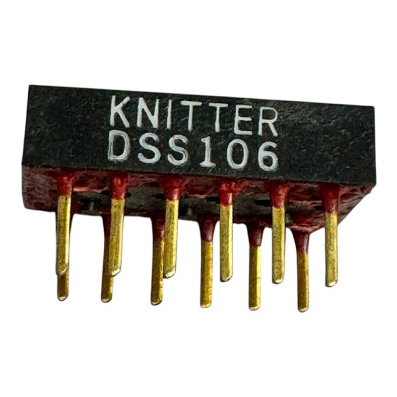 DSS106 Knitter DIP Slide Switch 6 Position SPST