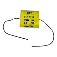 117-0395 Capacitor Axial Film 1uF 200V 10%