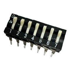 DIP Slide Switch 7 Position SPST